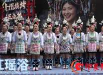 從江瑤浴“快閃”亮相貴陽 千年非遺點亮都市新消費